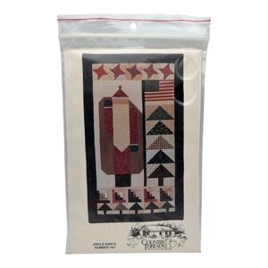 Uncle Santa 163 Country Threads Quilt Pattern 1991 Pieced Sewing NEW